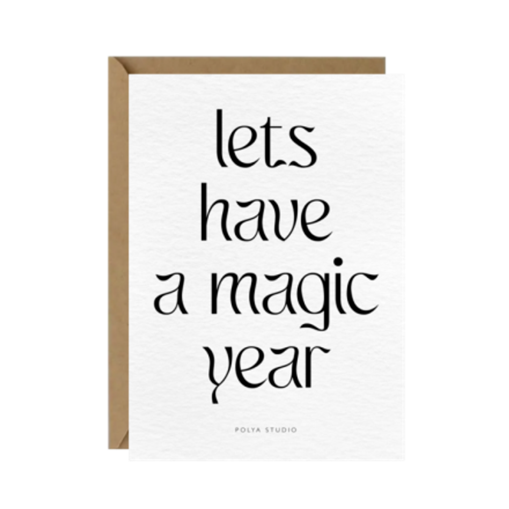 Открытка MAGIC YEAR