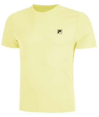 Мужская теннисная футболка Fila Tristan - lemonade