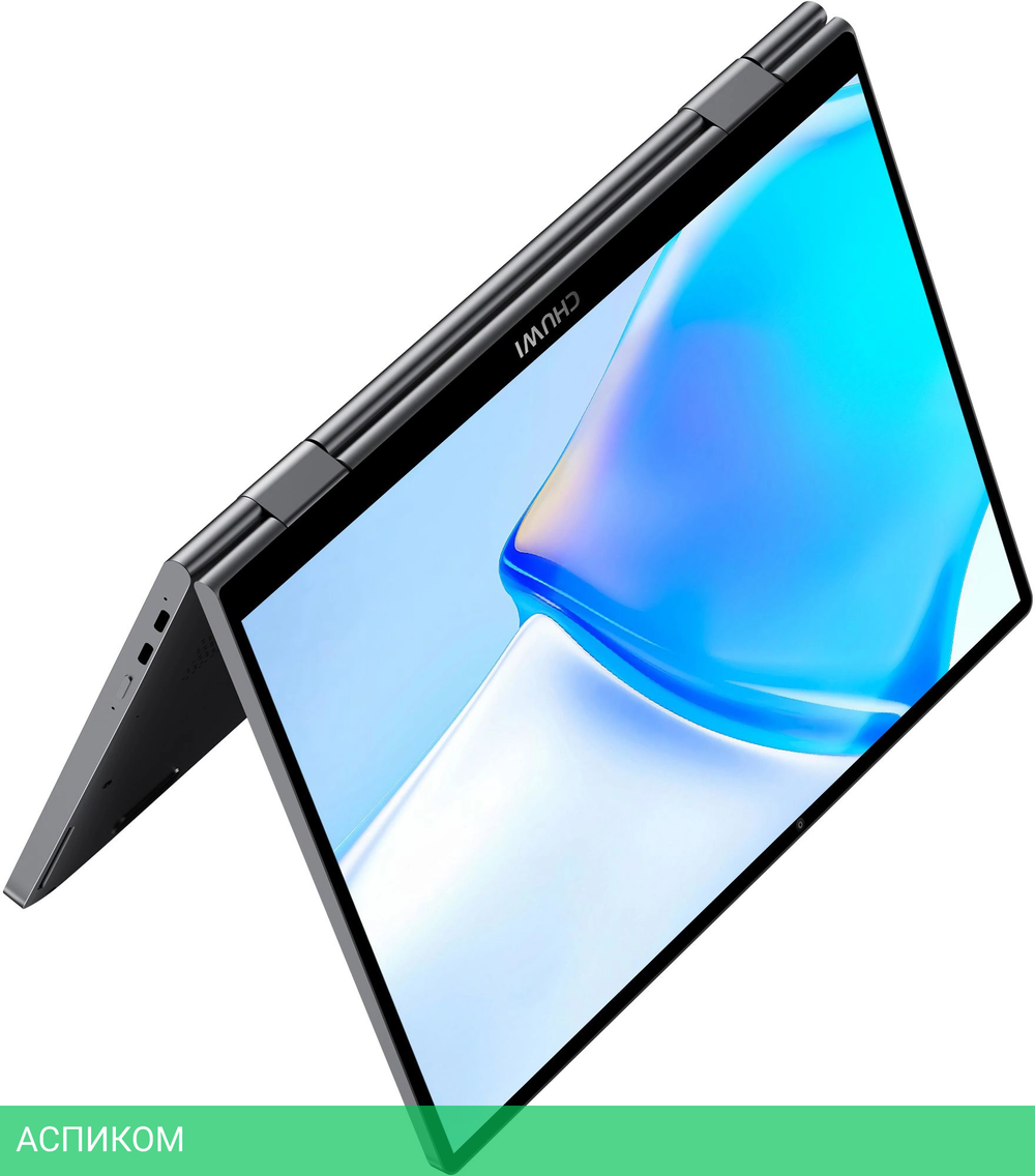 Ноутбук Chuwi MiniBook X N-series N150 16Gb SSD512Gb Intel Graphics 10.51" IPS Touch FHD+ (1920x1200) Windows 11 Home grey WiFi BT Cam 3800mAh