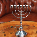 Менора из серебра