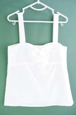 Топ льняной, визуально 44/46 размер