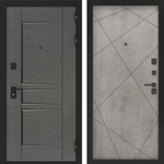 Дверь Входная Бункер BN-04 ФЛ-291 Бетон Светлый, металлическая