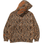 A Bathing Ape Bathing Ape Leopard Pattern Худи коричневый