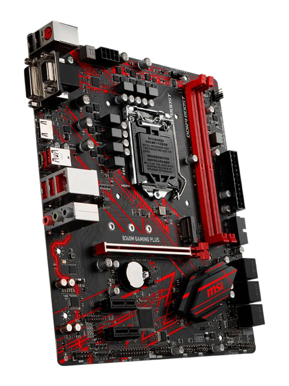 Материнская плата MSI B360M GAMING PLUS LGA 1151 v2 DDR4