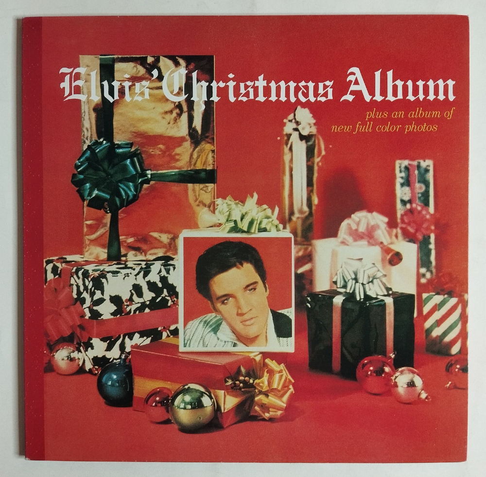 Винтажная виниловая пластинка LP Elvis Presley Elvis Christmas Album (Japan 1985) (No Obi)