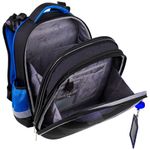 Ранец ЮНЛАНДИЯ EXTRA, с дополнительным объемом, "Soccer ball", 38х29х18 см, 270677