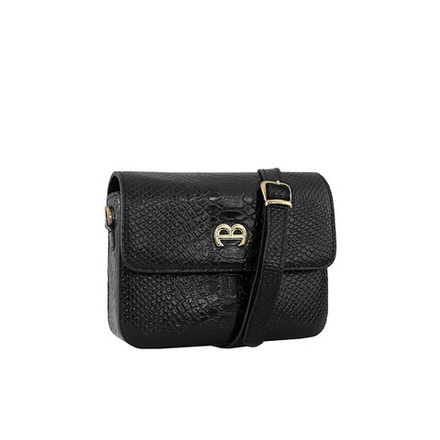 Женская сумка через плечо 339 натуральная кожа под змею Иран