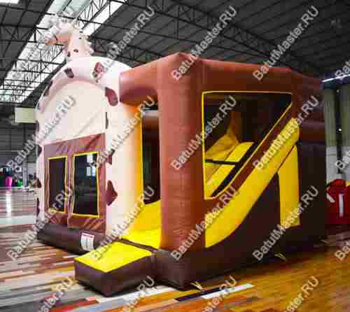 Коммерческий надувной батут "Чемпион", 5*5*4,5 м.