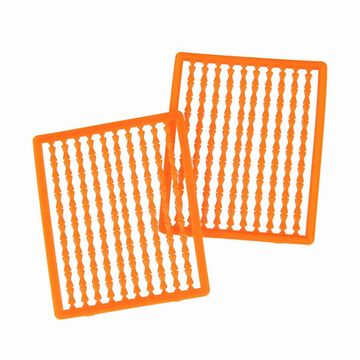 Стопор для бойлов силиконовый (2шт) оранжевый (PR-JY-PJ-10Y-O)