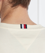 Футболка BOUCLE H EMBRO Tommy Hilfiger - экрю(MW0MW34436)