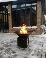 Дровяной гриль-очаг Эльбрус Mini