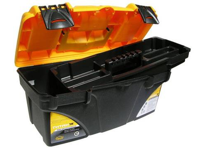 Ящик для инструментов с секциями ТИТАН 16'