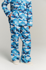 Костюм двойка из сатина горы - размер S-M