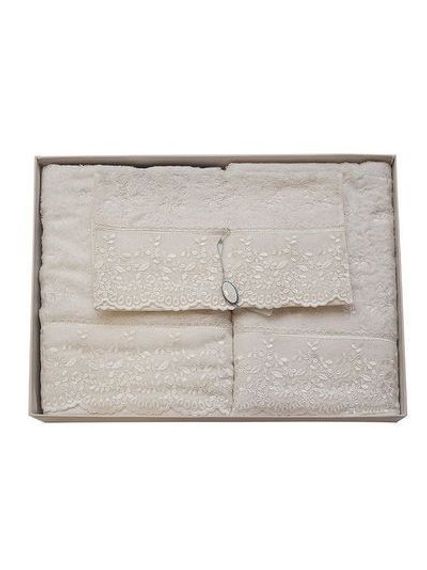 Набор полотенец  FESTIVAL ФЕСТИВАЛЬ 3пр 30х50 50х90 90х150 Maison Dor  Турция