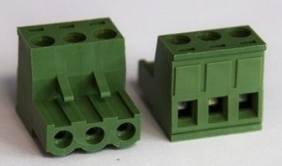 Клеммник мама угловой 2EDGK-5.0-03P-14 5,0мм