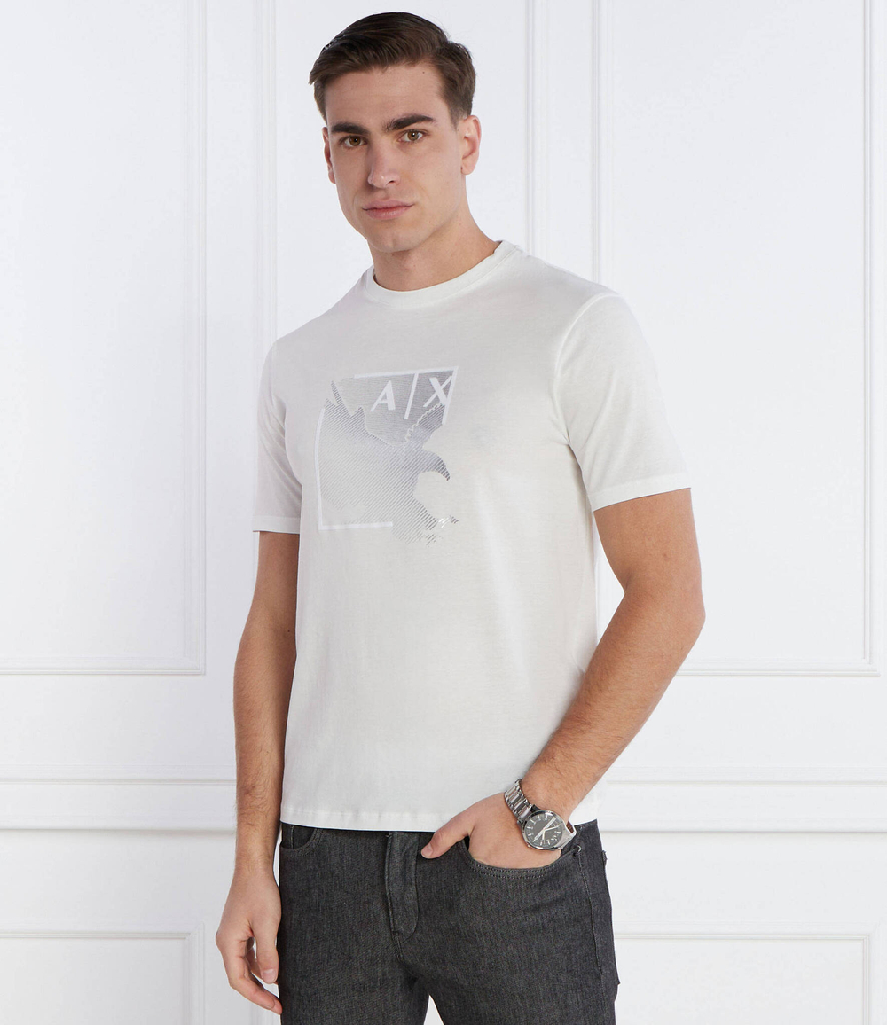 Футболка Armani Exchange - белый(3DZTSB ZJ9AZ)