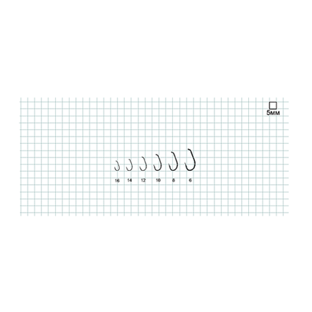Крючок Hayabusa FLY761 №8,10,12