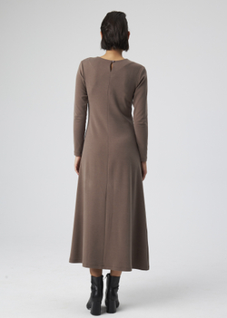 DRESS | M | BROWN