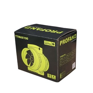 Канальный вентилятор EXTRACTOR TT FAN 190 м3 в час, d 100