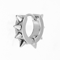 Серьга Шипы серебряные ( 8 шипов )