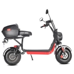 Электроскутер CityCoco WHITE SIBERIA MINI R 2.0 1200W (2022) BLACK