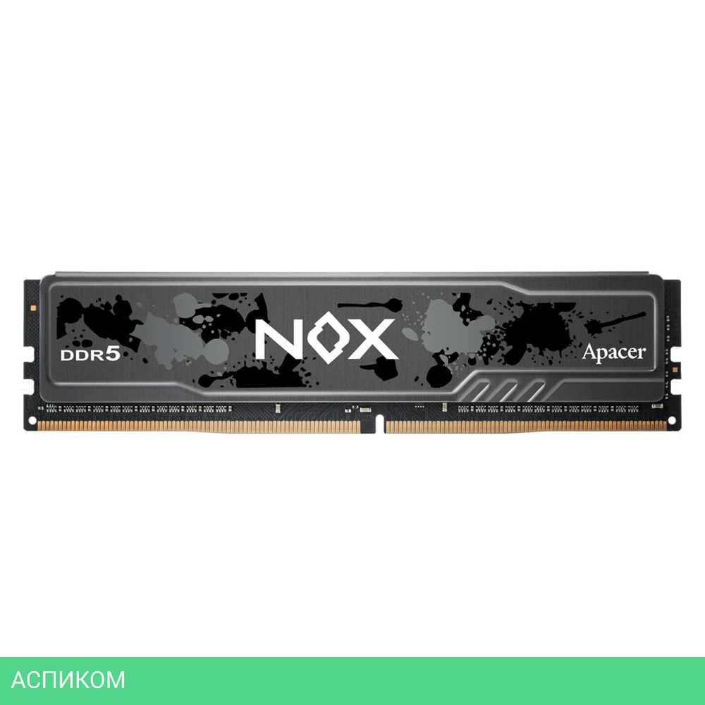 Оперативная память Apacer NOX 8GB DDR5 DIMM PC5-41600 (AH5U08G52C52RMBAA-1)