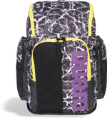 ARENA SPIKY III BACKPACK 45 ALLOVER BLACK-WHITE