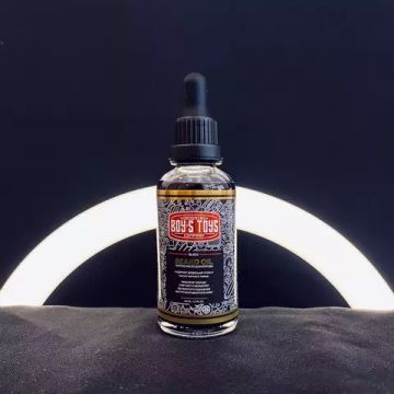 Чёрное масло для бороды Boy's Toys,  с содержанием Древесного угля и Масла чёрного тмина, 50 мл