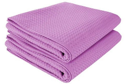 Комплект полотенец вафельных Home One 80х150 (2шт), сирень