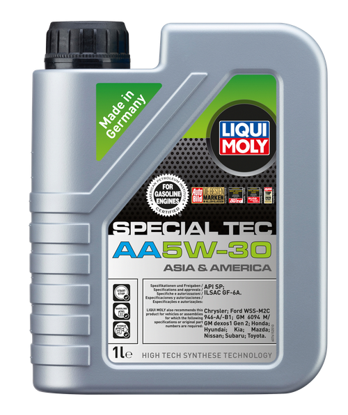 Масло моторное синтетическое Liqui moly Special Tec AA  5W 30   1л