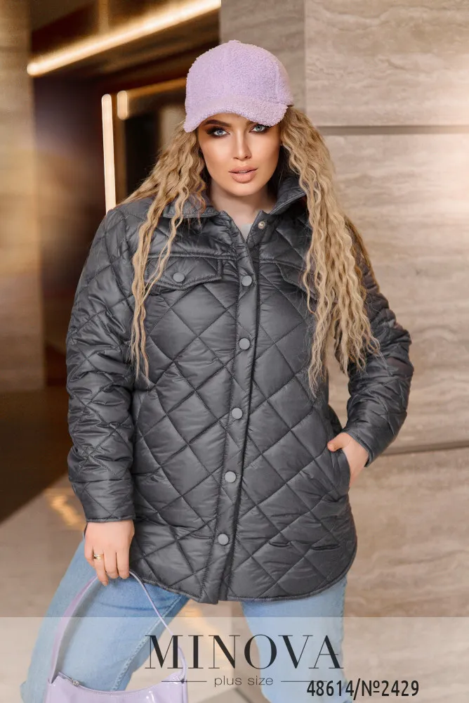 Куртка 2429-серый Minova