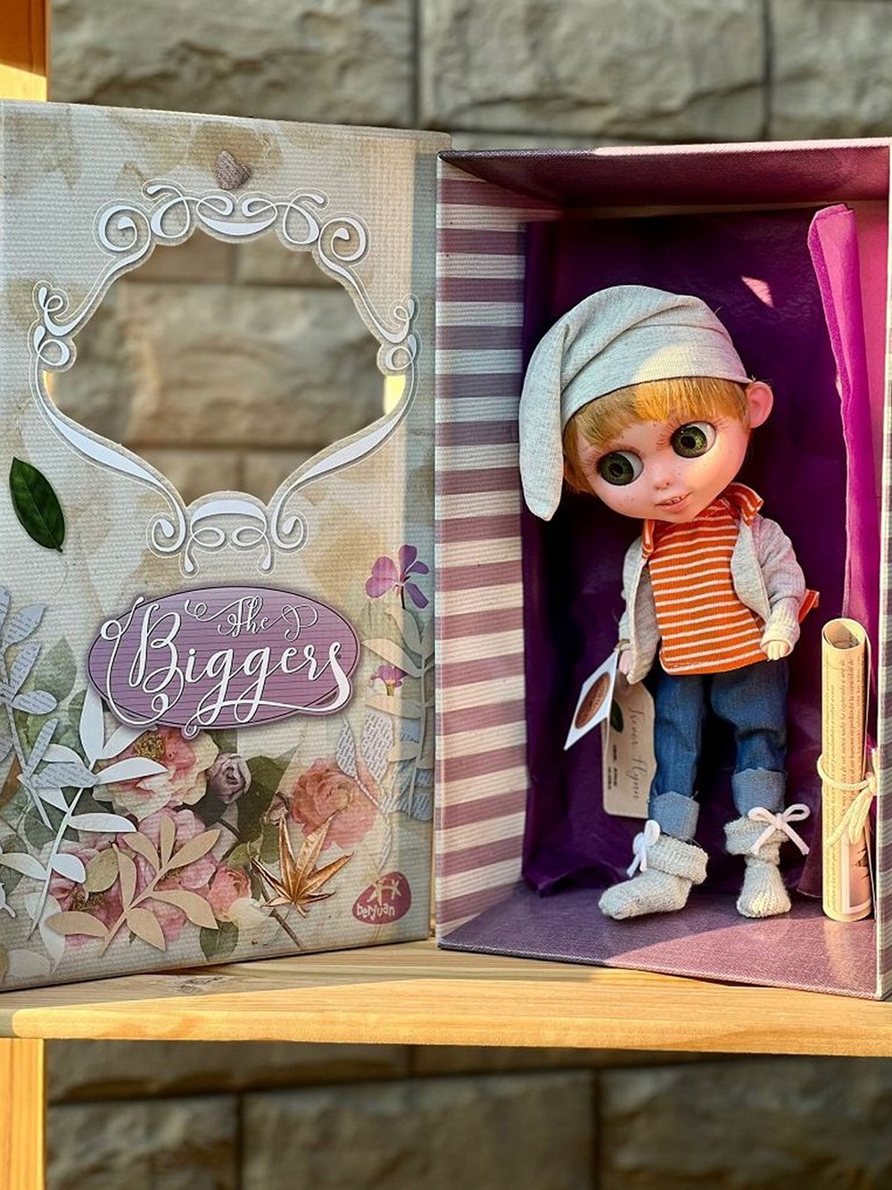 Кукла BERJUAN виниловая 32см BIGGERS Trevor Flynn (24005)