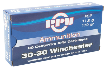 Патрон 30-30 Win PPU FSP 11гр 170gr., коробка 20 шт.