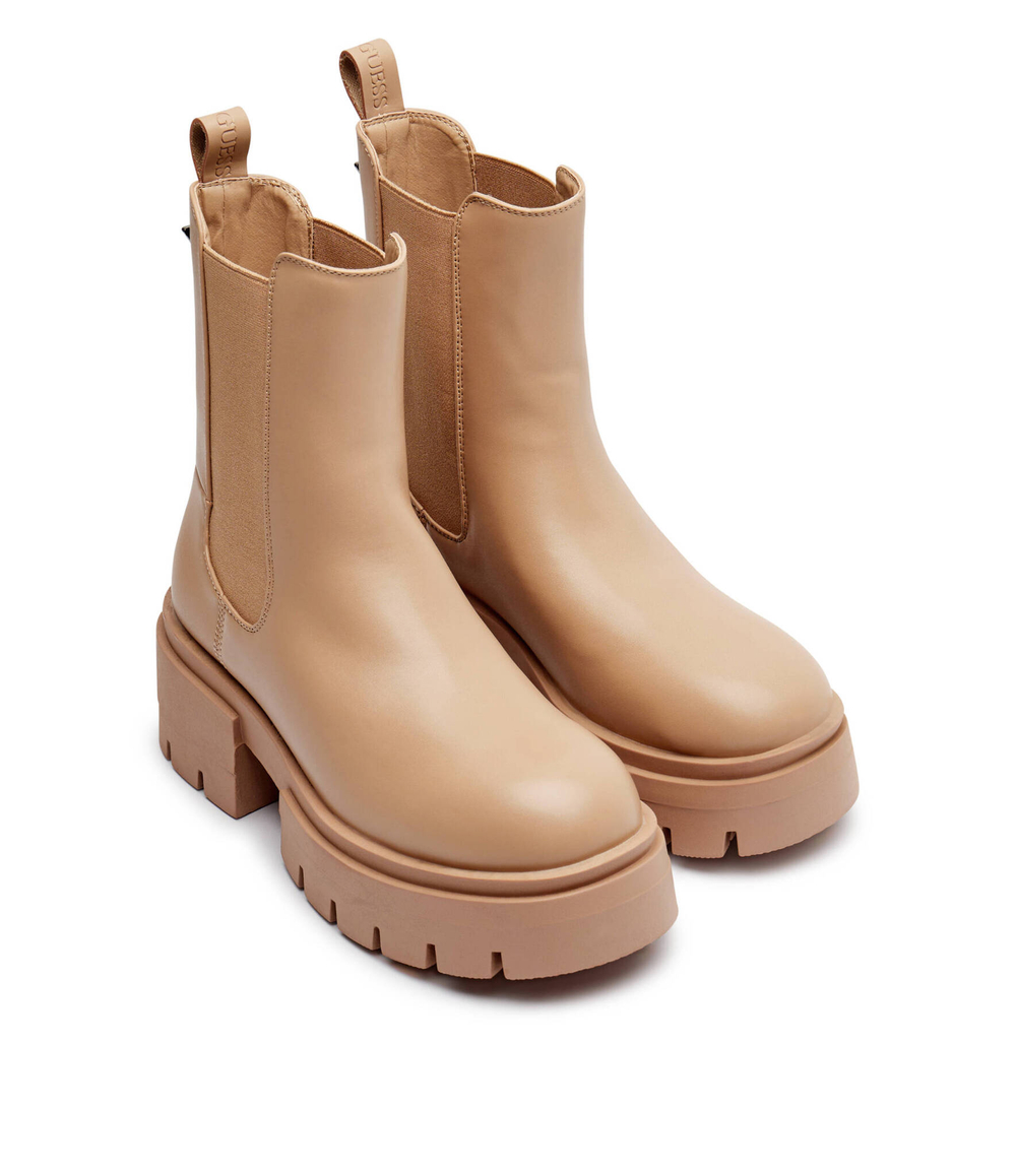 Челси на каблуке CHARLOTTE Guess - нюд(FLFCHT ELE10)