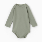 Боди детский, цвет хаки, р. 74 10134572 (Рыжик)