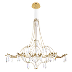 Подвесная светодиодная люстра Loft It Mira 10588/800 Gold Asfour
