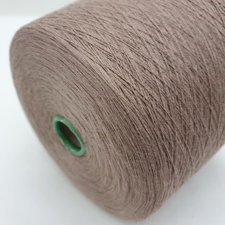 Пряжа Selene 2/30 (95% хлопок/ 5%  кашемир), (1500 м/100 гр) какао