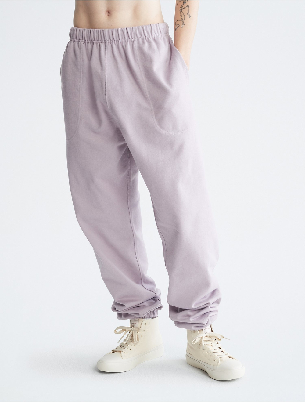 Брюки Calvin Klein Standards Fleece Joggers Nirvana - XS