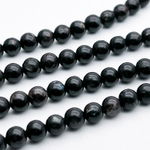 Нууммит бусины, диаметр 6,4-6,7 мм, цена за 14-15 шт (1/4 нити)