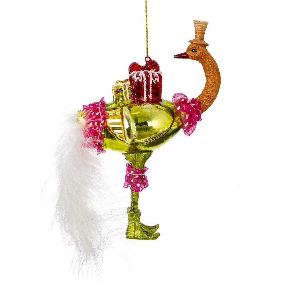 GAEM Украшение новогоднее "Страус", L10 W5 H15 см