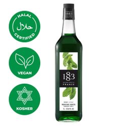 Сироп Зеленая мята 1л 1883 Maison Routin