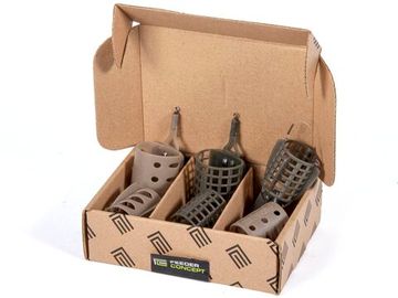 Набор пластиковых фидерных кормушек FC M6 РЕКА/КАНАЛ 6шт. (коробочная версия)