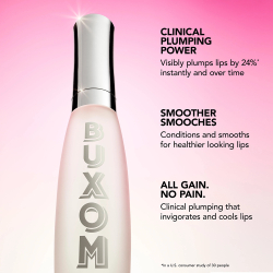 Buxom PLUMP SHOT COLLAGEN PEPTIDES ADVANCED PLUMPING LIP SERUM - Блеск для губ, придающий объем оттенок SHEER TINTS - Plush Peach, 4 ml