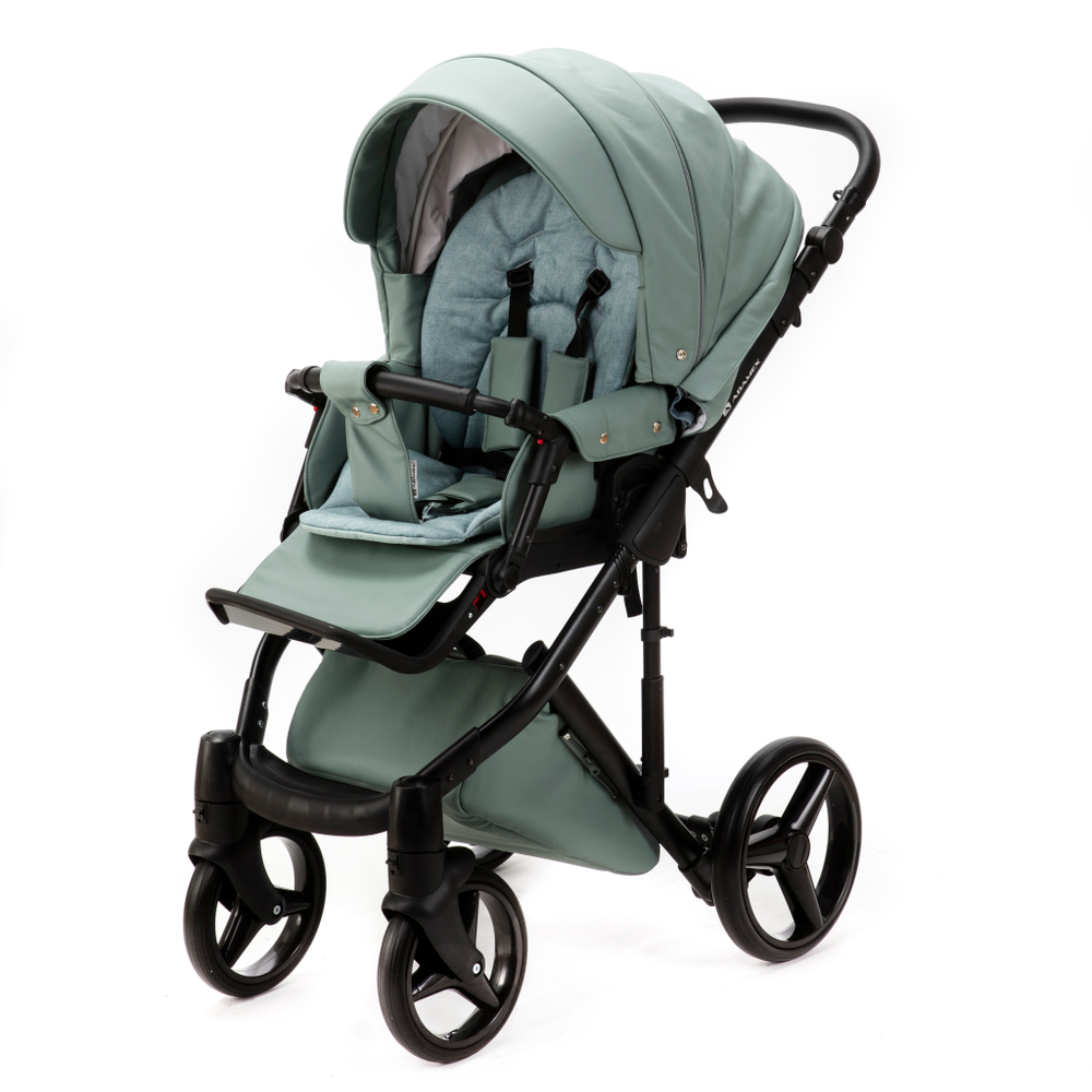 Детская универсальная коляска Adamex Luciano Deluxe Q-114 (2в1)