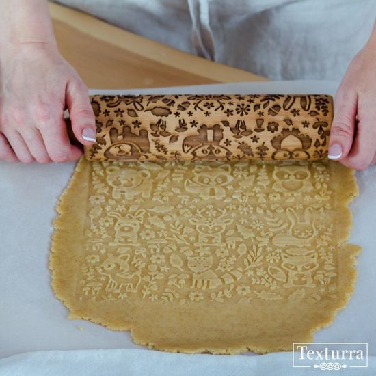 Скалка с узором Ми-ми-милашки