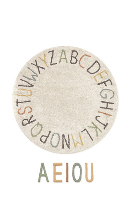 Ковер Lorena Canals ABC Color (Ø120 см)