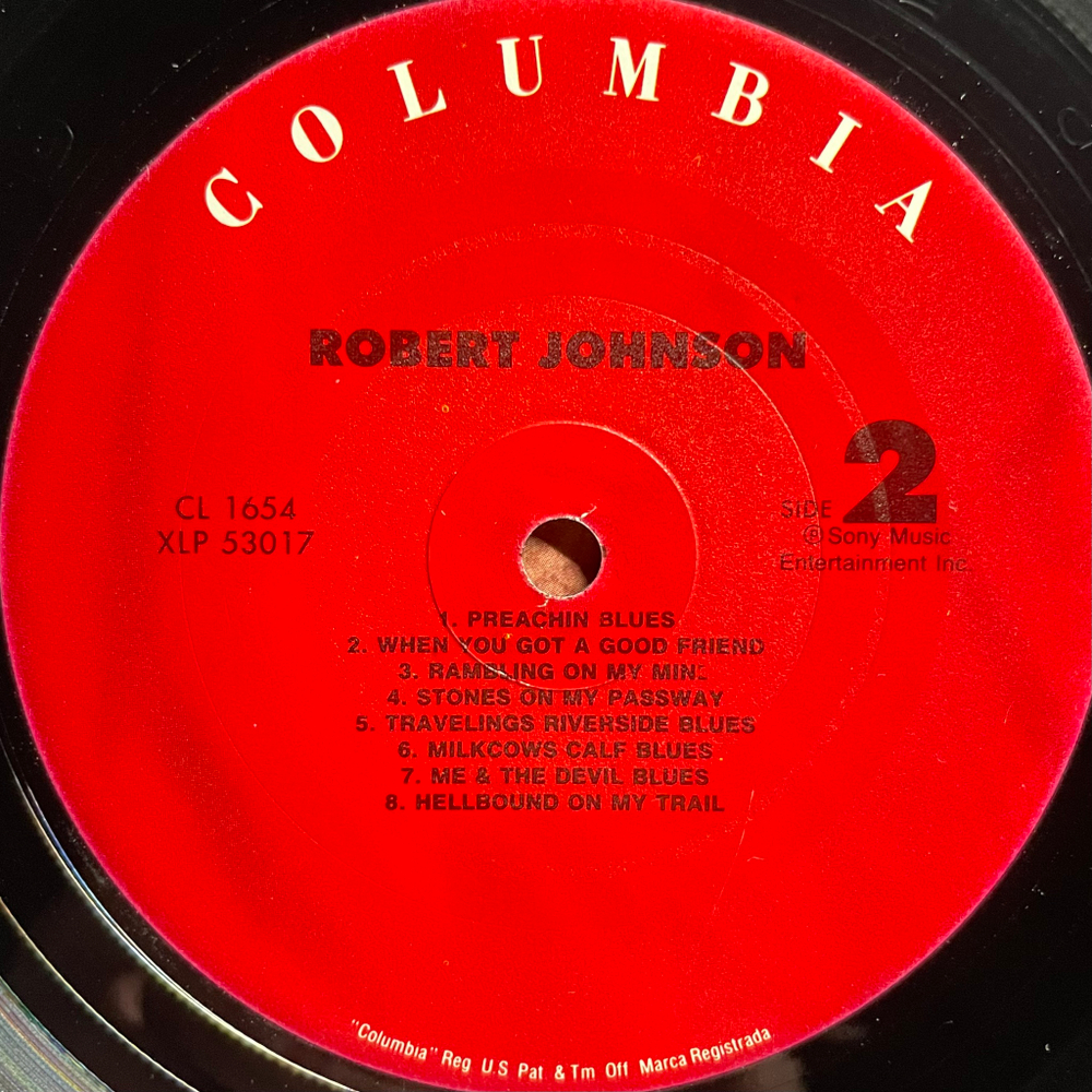 Robert Johnson ‎– King Of The Delta Blues Singers (США 1988г.)