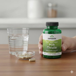 Swanson Vitamins, Full Spectrum®, расторопша, 500 мг, 100 веганских капсул