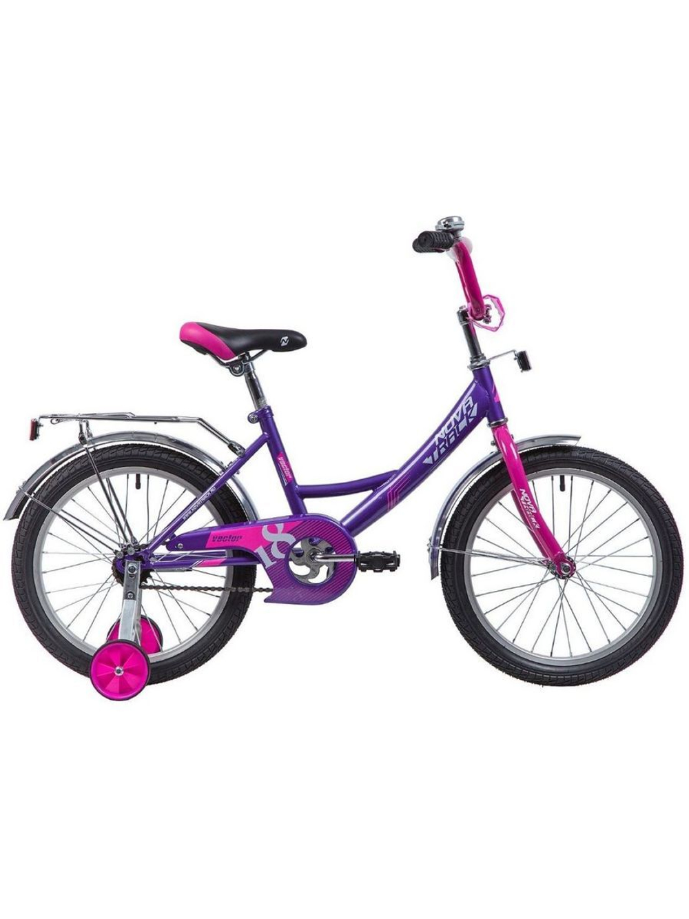 Велосипед NOVATRACK 18" VECTOR фиолетовый