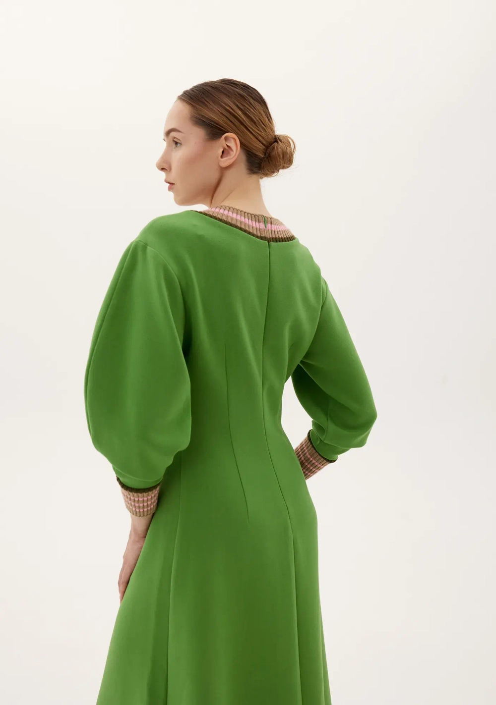 Платье «Анжелика», зелёный